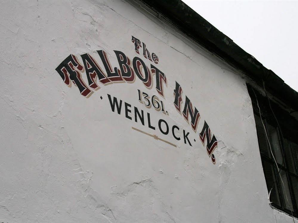 The Talbot Inn Much Wenlock Exterior foto