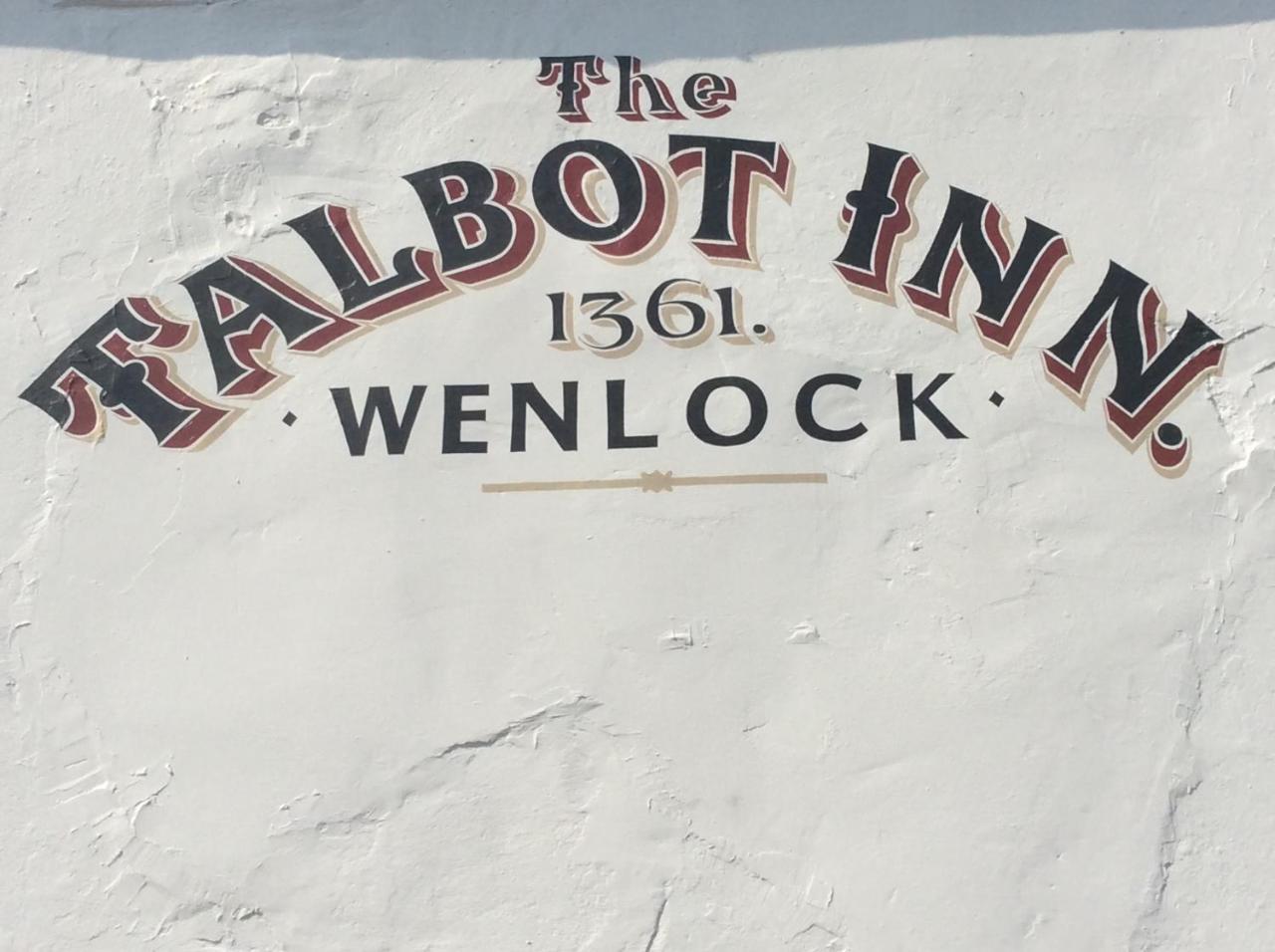 The Talbot Inn Much Wenlock Exterior foto